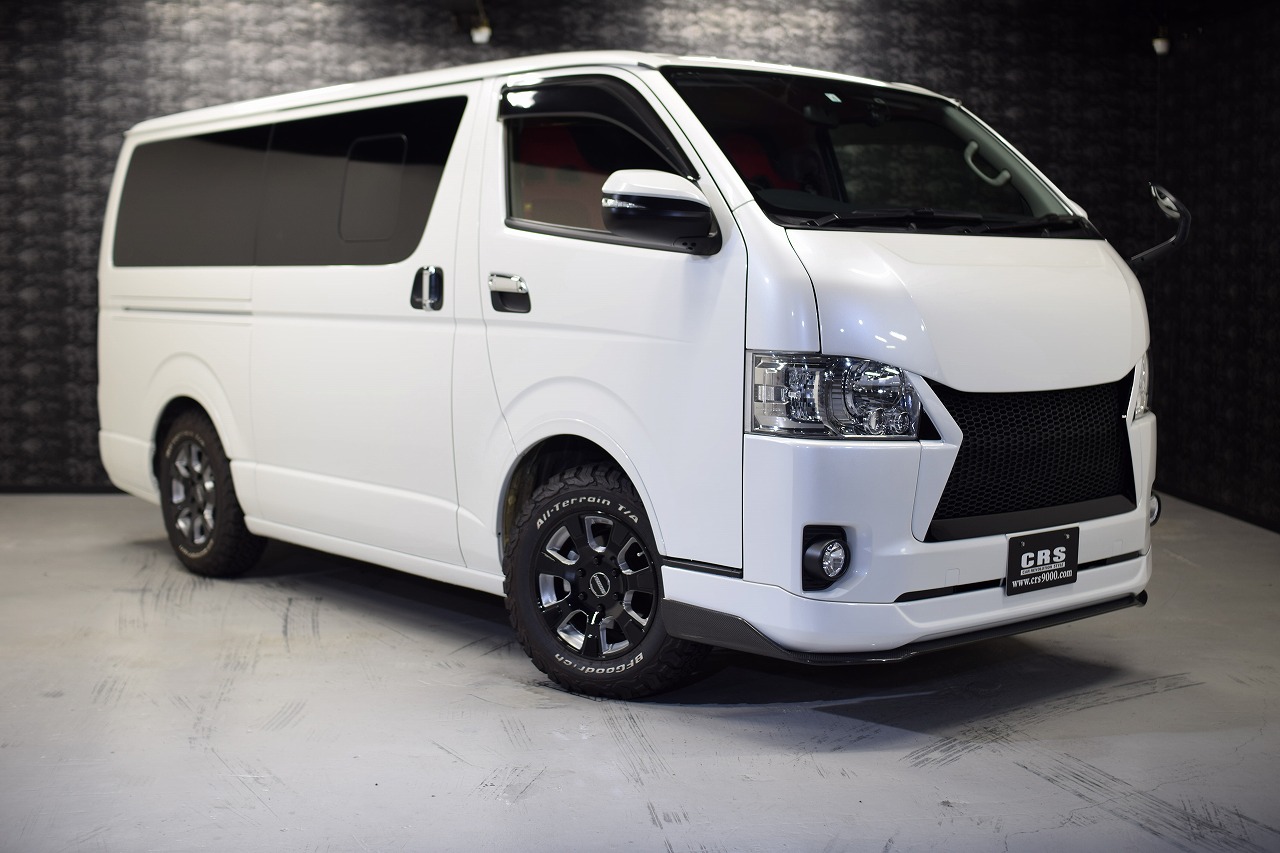 18年式 ハイエースバン 中古車 2 4万ｋｍ 0系ハイエース Nv350キャラバン専門店 カスタム 買取 カスタムパーツなら大阪 横浜 東京のcrs