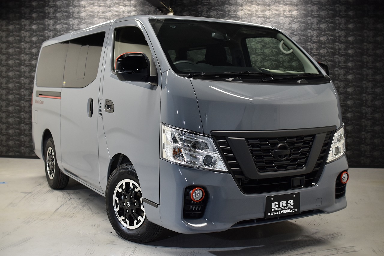 日産 NV350キャラバン E26 後期 フロントグリル ブラック塗装