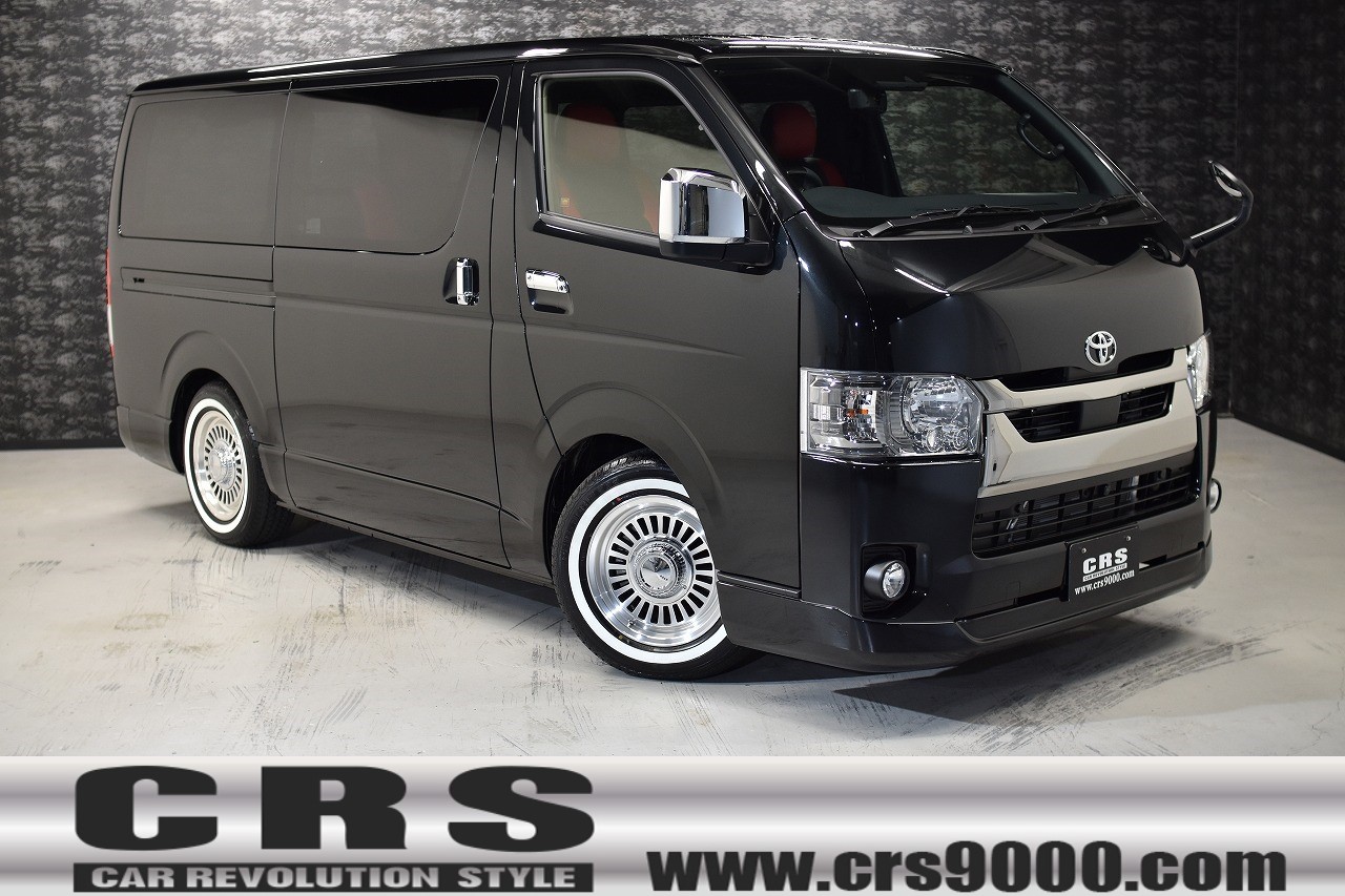 新車 ハイエースDPⅡ 2WD 2000cc ブラックマイカ CRSコンプリート1