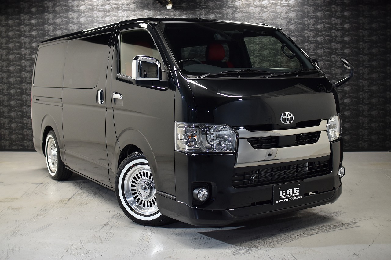 新車 ハイエースDPⅡ 2WD 2000cc ブラックマイカ CRSコンプリート1