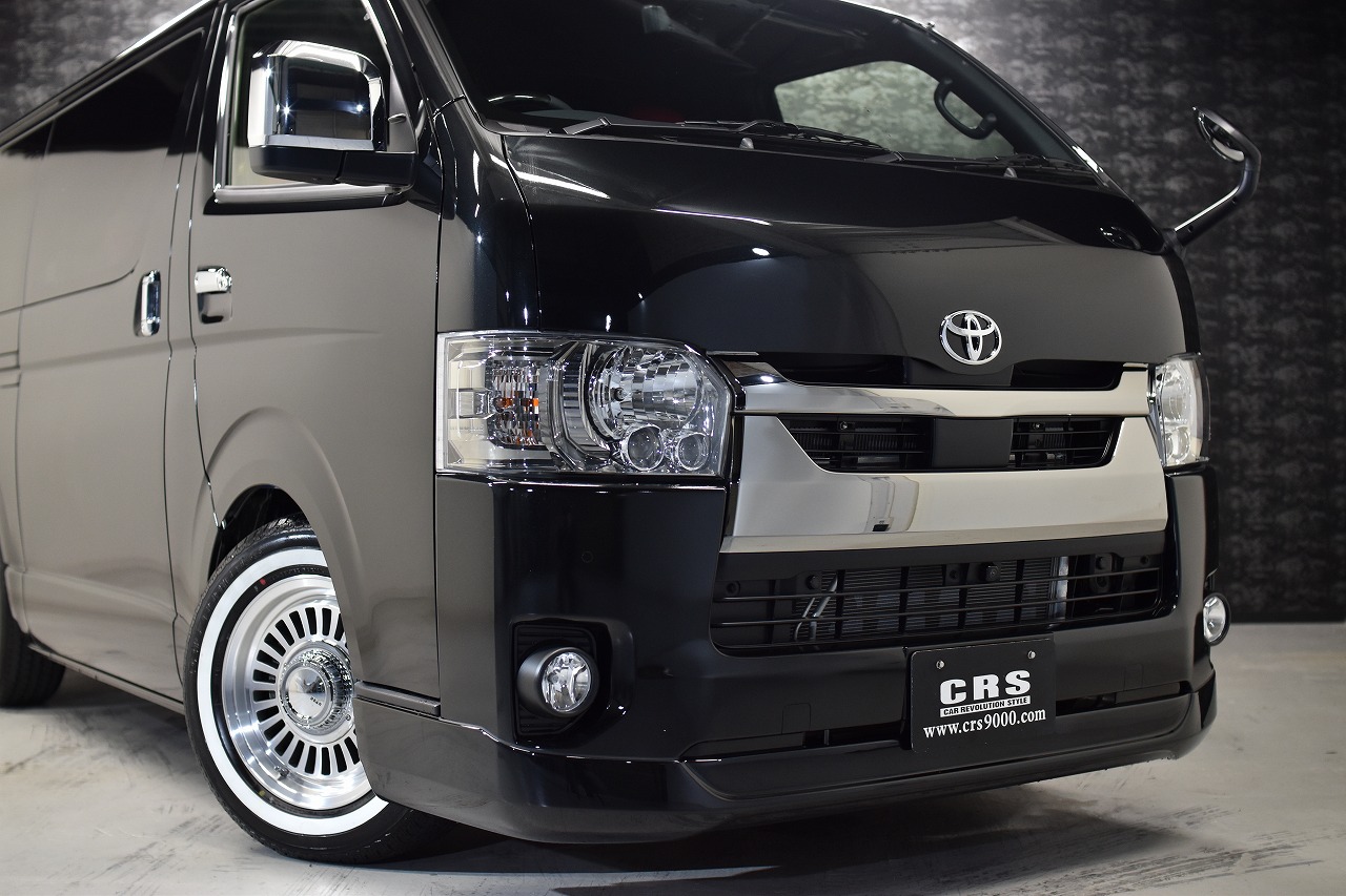 新車 ハイエースDPⅡ 2WD 2000cc ブラックマイカ CRSコンプリート1