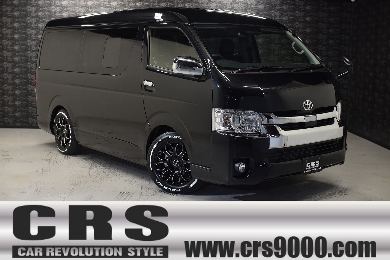 ハイエース　ワゴン　フロントバンパー　新車外し　ブラックM ハイエース ワゴン フロントバンパー 新車外し ブラックM