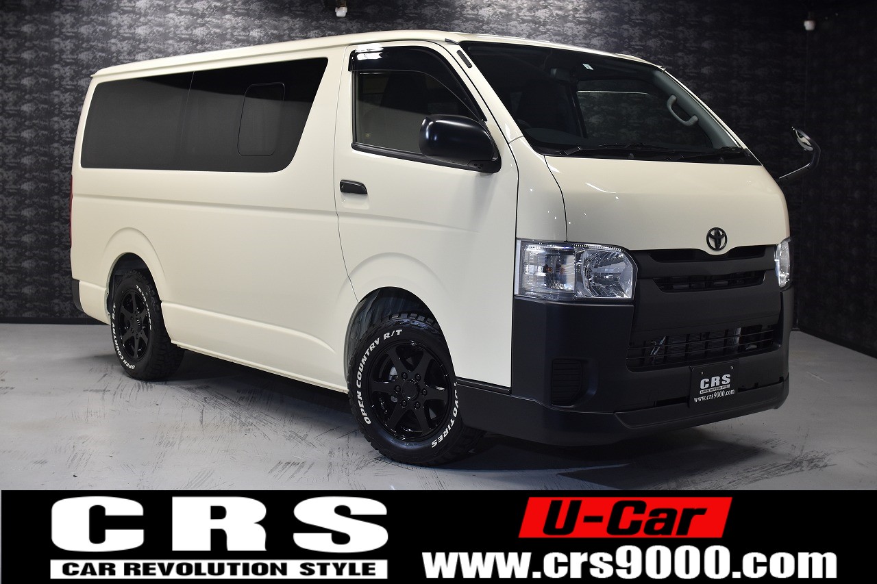 年式 ハイエース ロングdx 中古車 0 1万km 0系ハイエース Nv350キャラバン専門店 カスタム 買取 カスタムパーツなら大阪 横浜 東京のcrs
