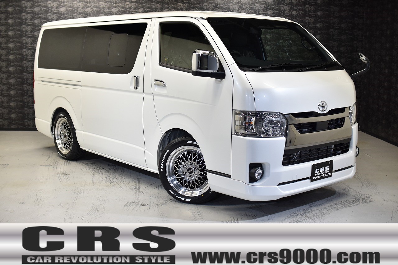 新車 ハイエースDPⅡ 2WD 2800cc ディーゼル ホワイトパール CRS