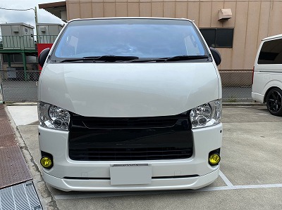 男が憧れるお顔にハイエースを変身しませんか??お客様の 男が憧れるお顔にハイエースを変身しませんか??お客様の