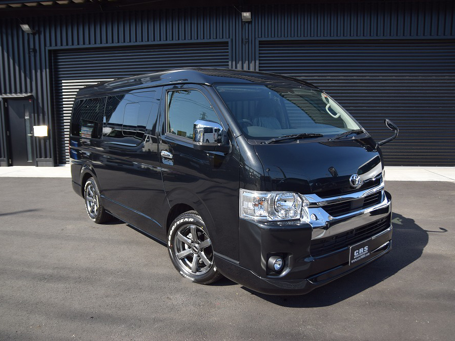 ハイエース ワゴンGL 2700㏄ ガソリン CRSパッケージ ブラックマイカ