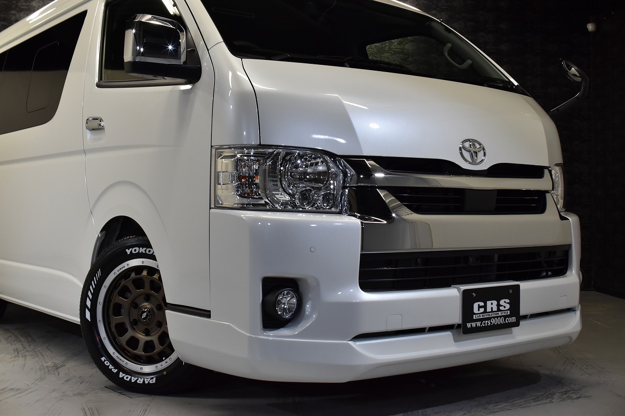 5 ハイエースワゴンGL 2WD 2700cc ホワイトパール CRSコンプリート