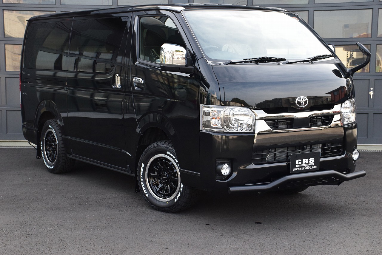 m*✿様 トヨタ　クリアランスソナー　黒　ハイエース ハイエースDPⅡ 4WD 寒冷地 2800cc ディーゼル 2/5人乗り
