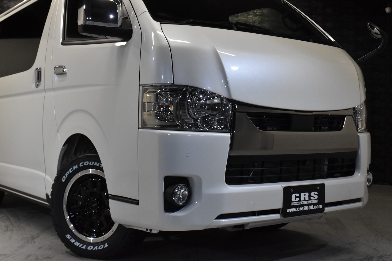 16 新車ハイエースs Gl Dpii 4wd 2800cc ディーゼル車 2 5人乗り Crsパッケージ 0系ハイエース Nv350キャラバン専門店 カスタム 買取 カスタムパーツなら大阪 横浜 東京のcrs