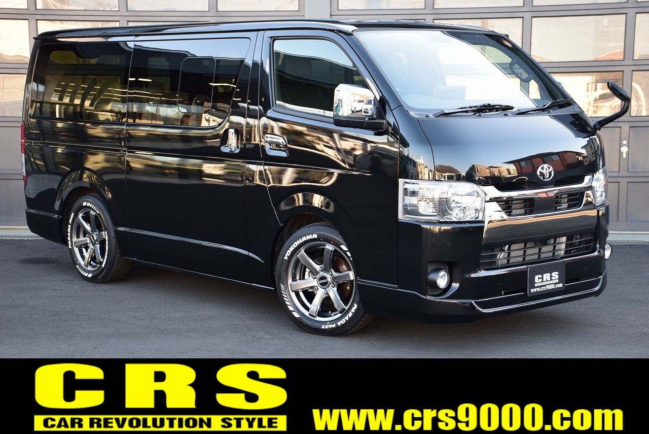 ハイエースDPⅡ 2WD 2800cc ディーゼル 2/5人乗り ブラックマイカ CRS 