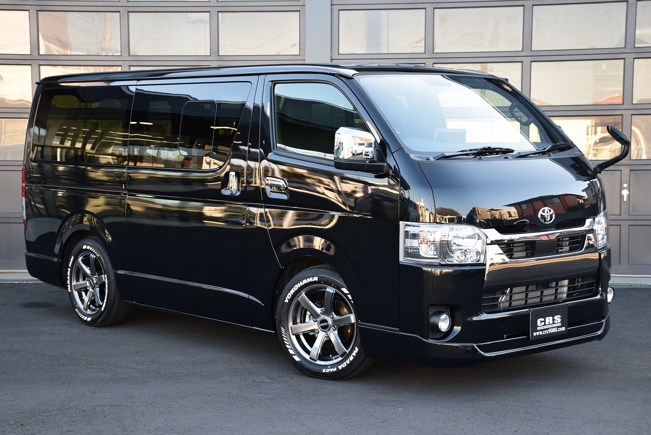 ハイエースDPⅡ 2WD 2800cc ディーゼル 2/5人乗り ブラックマイカ CRS
