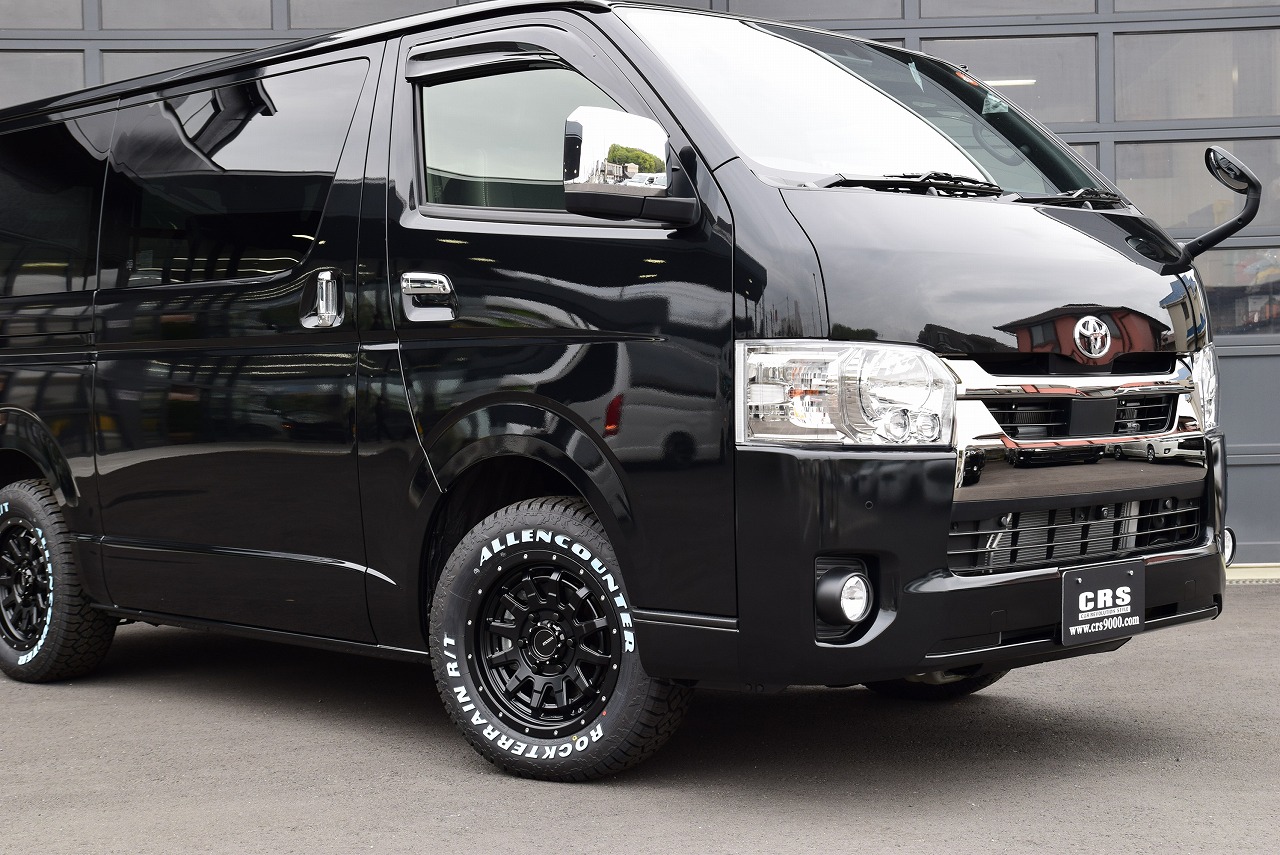 ハイエースDPⅡ 2WD 2000cc ガソリン 2/5人乗り ブラックマイカ 千葉店