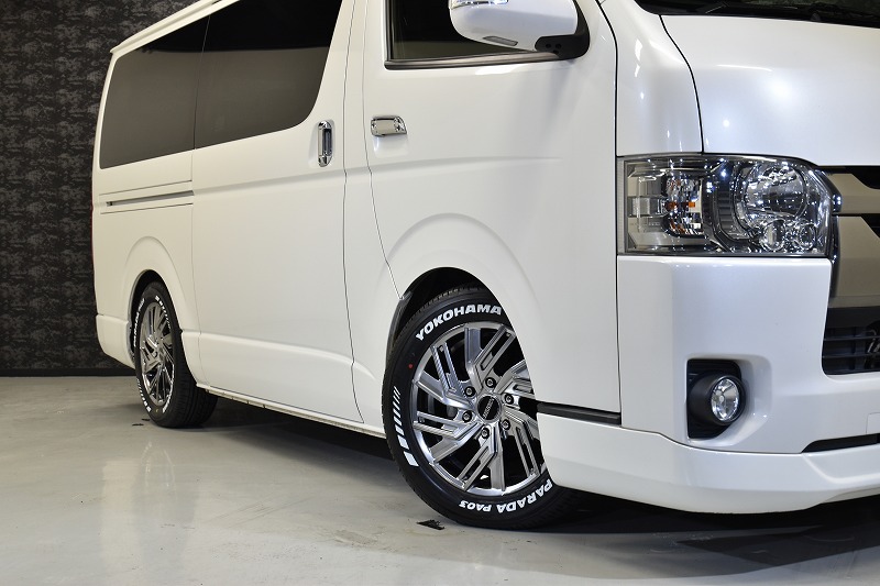 ★売り切りスタート★　平成28年　ハイエース　ディーゼル　スーパーGL　ダークプライム　スマートキー＆プッシュスタート ハイエース 平成２８年」の中古車を探すカーセンサー