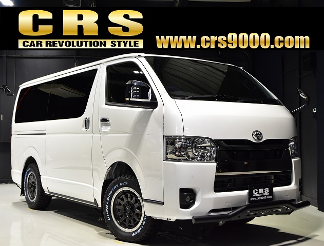 9⃣オフロードスタイル JAOS ハイエース 4WD 2,800CC ディーゼル車 5人