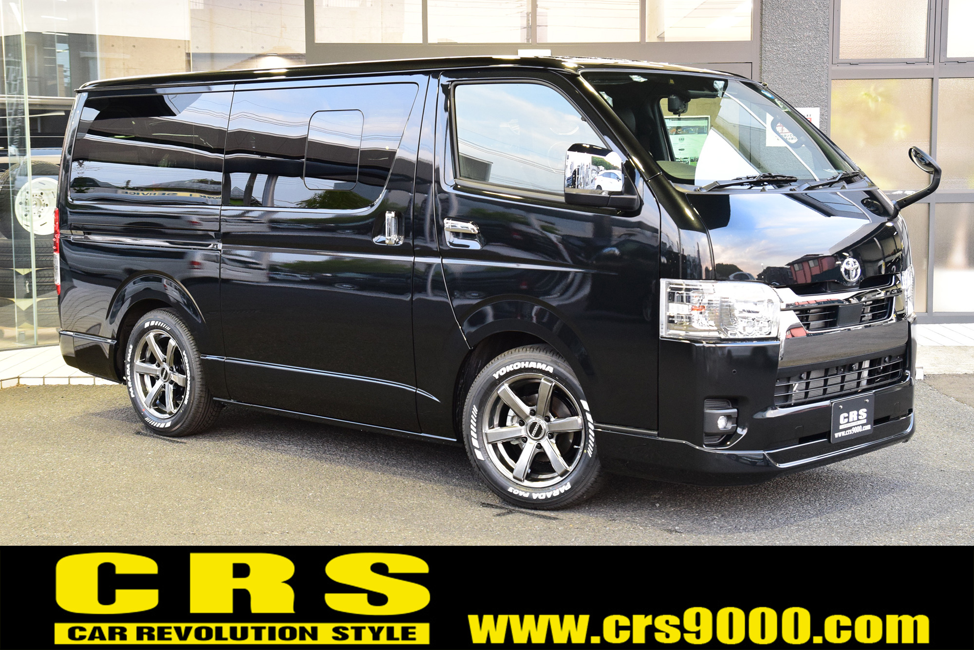 新車 ハイエースDPⅡ 2WD 2000cc ブラックマイカ CRS