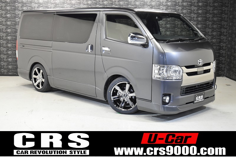 新車外し ハイエース 純正 バックドア ガーニッシュ 新車外し