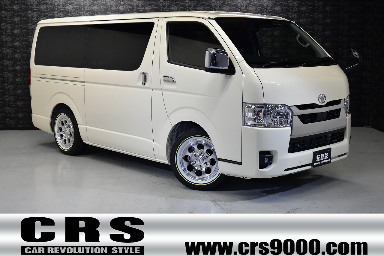 ハイエースCRS CRS大阪 6/8新着!!【ハイエース 新車カスタムカー】新車即納車全てお