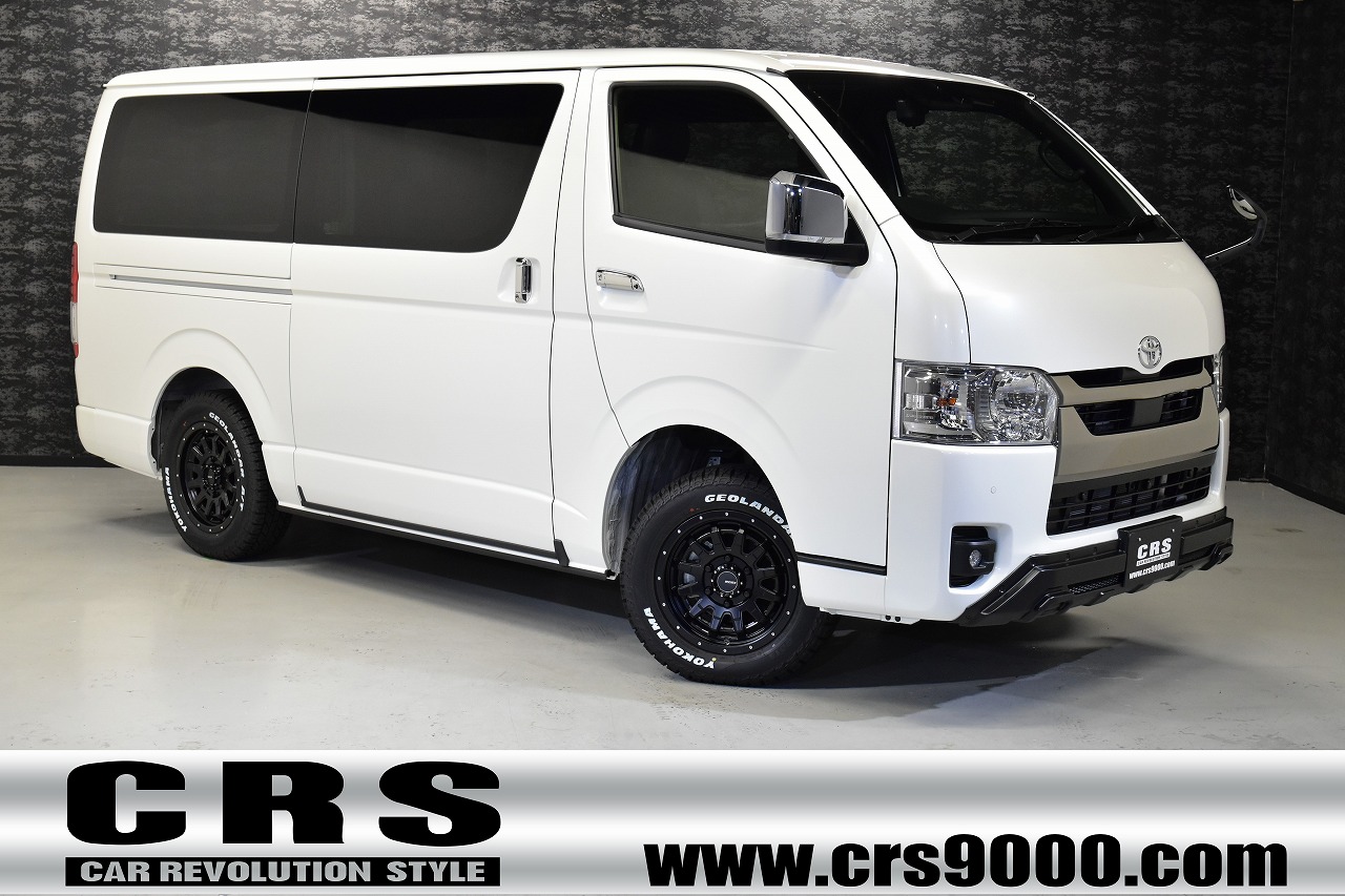 新車外しトヨタ ハイエース 200系 ダークプライム2 Dピラー左右