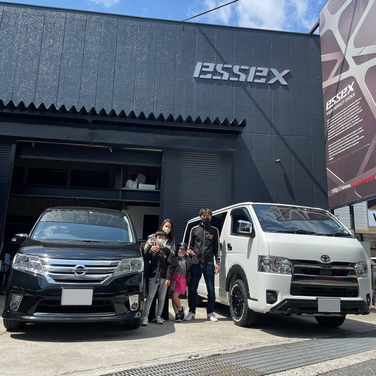 86【お客様納車情報】CRS大阪でご契約頂いた方のハイエースご紹介