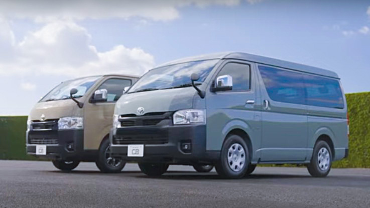 ついに、新型ハイエース8型のマイナーチェンジ。アウトドア系に
