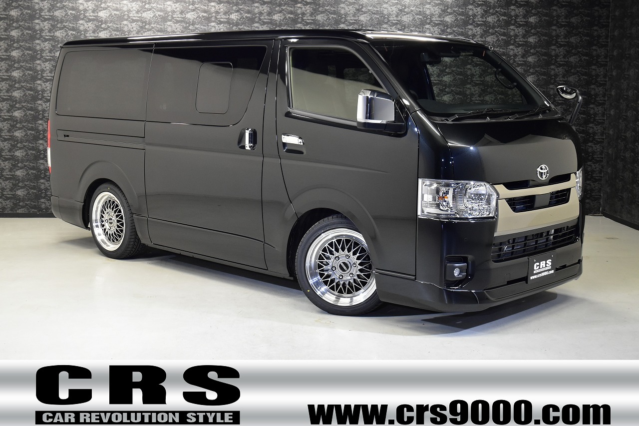 引き取り限定ハイエース、キャラバン
TE37 CRS大阪8/7新着!!【ハイエース キャラバン 新車 カスタムカー】 | 200