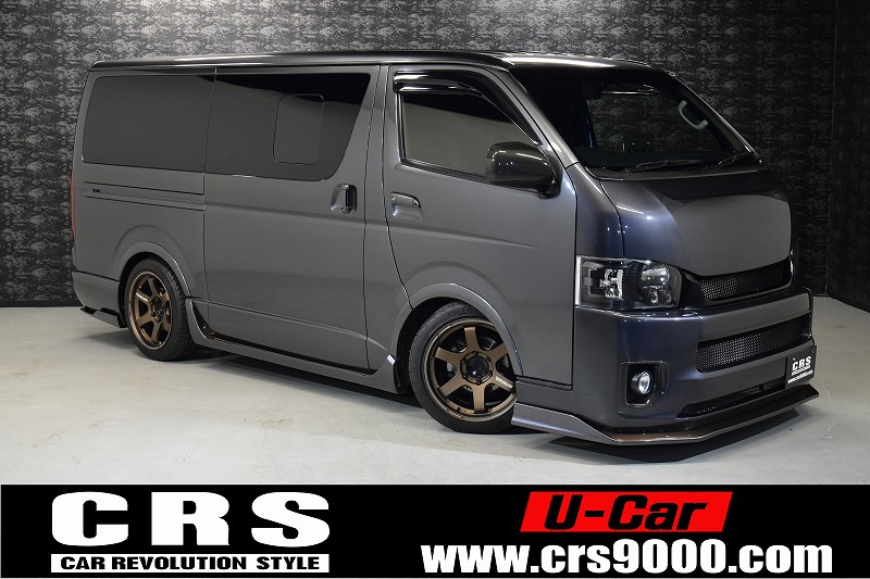 ハイエース 200系 ダークプライム 純正フロントグリル 品 【公式通販】