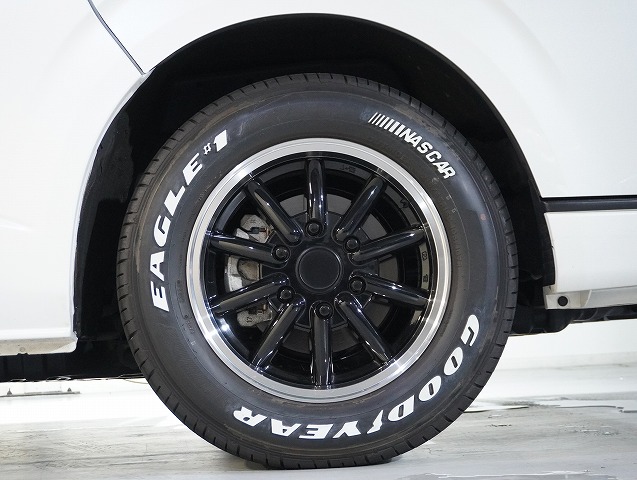 ハイエース1本アルミホイール195/80R15メーカーオプション2025年製