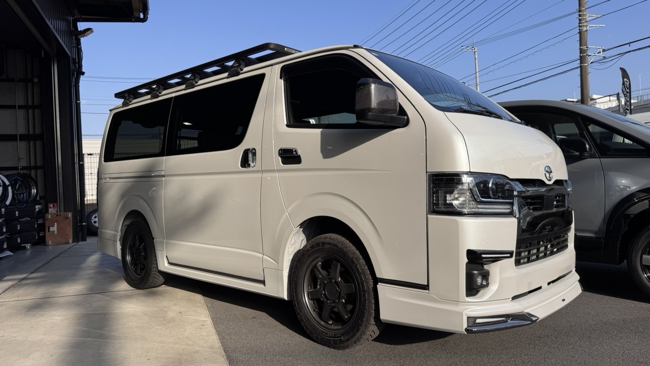 CRS横浜 新型9型 仕事車用にカスタム | 200系ハイエース・NV350