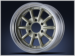 17インチ 2k CRS ESSEX(エセックス) ENCB(2ピース) 17インチ - ハイエース