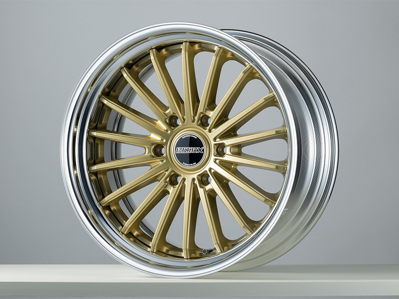 タイヤホイールセット □EF-18インチ×PARADAブラックレター 225