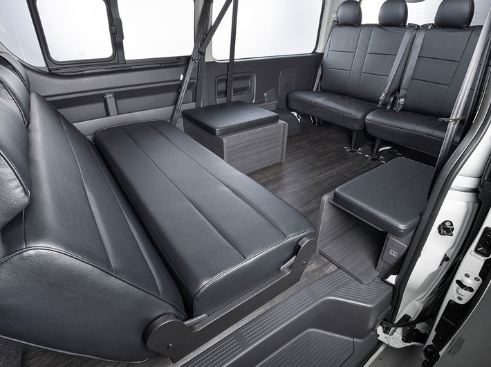 HIACE WAGON GL  COMPLETE 「Bed Kit Ⅴ」WAGON　3ナンバー　10人乗りのサムネイル