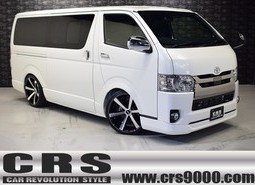 【新車 ５型ハイエースDPⅡ】2WD2000ccガソリン車 5人乗車 CRSオリジナルコンプリート　