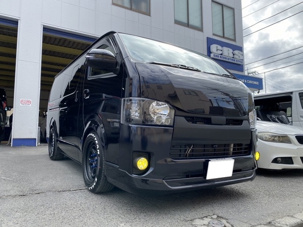 【ハイエース カスタム】CRS横浜店　カスタマイズ中古車納車!!