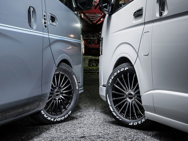 【速報】2026年新作！大人気モデルEFホイールが1ピースで発売決定！ハイエース・キャラバンカスタムはコレで決まり！