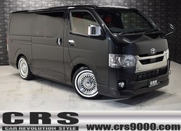 新車　ハイエースDPⅡ　2WD　2000cc ブラックマイカ　CRSコンプリート１