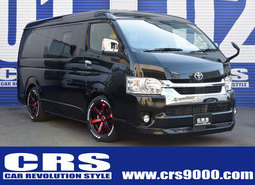 ハイエース　ワゴンGL　2WD2700cc　ガソリン車　CRS-PKG　ブラックマイカ
