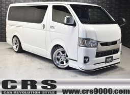 新車　ハイエースDPⅡ　2WD　2000cc　ホワイトパール　CRSコンプリート2