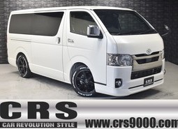 新車　ハイエースDPⅡ　2000㏄　ホワイトパール　CRSPKG　2