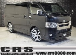 新車　ハイエースDPⅡ　2WD　2800cc　ブラックマイカ　CRSコンプリート　3
