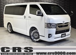新車　ハイエースDPⅡ　2ＷＤ　2800cc ディーゼル　ホワイトパール　CRSコンプリート８