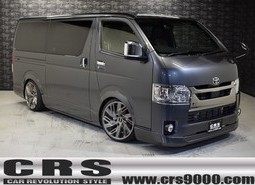 新車　ハイエースDPⅡ　2ＷＤ　2800cc ディーゼル　ｸﾞﾚｰﾒﾀﾘｯｸ　CRSコンプリート９
