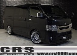 新車　ハイエースDPⅡ　２WD　2800cc　ブラックマイカ　CRSコンプリート８