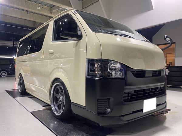 【CRS横浜】ハイエース新車納車ブログ！こだわりカスタム満載コントラストパッケージ