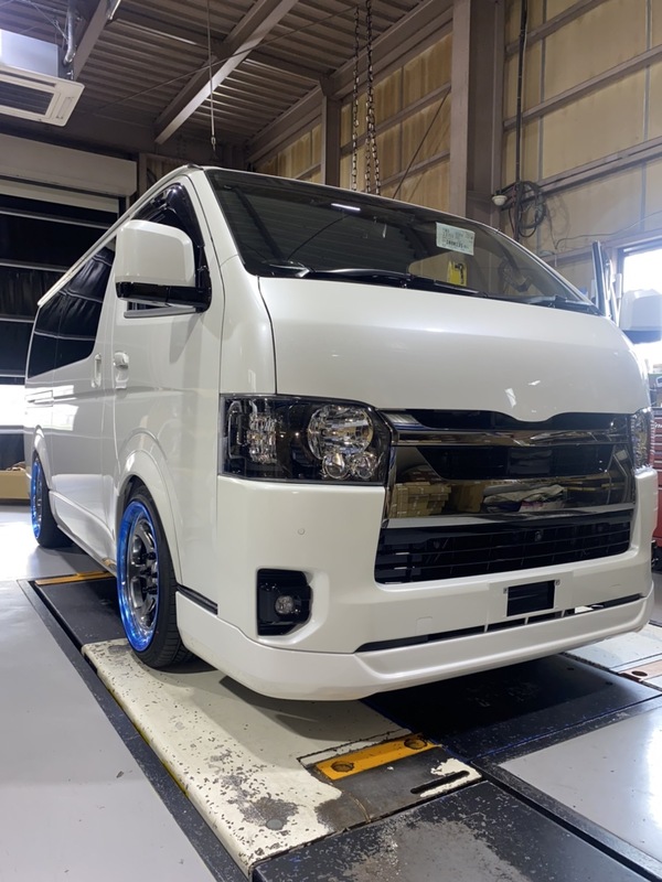 最近の新車工場作業