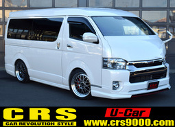 ハイエース スーパーGL　ダークプライムⅡ 2WD 2,800cc（ディーゼル車）5人乗車　0.8万km