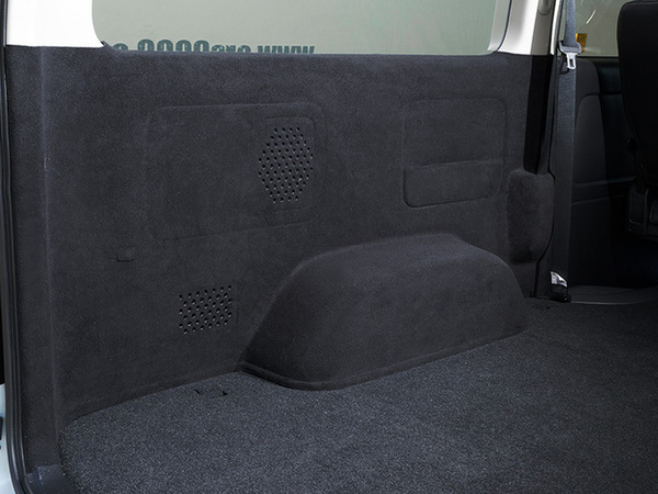 Interior parts to make the Hiace comfortable