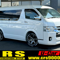 3206. 令和元年式 ハイエース ワゴンGL ベッドキット内装袈装 2WD 2,700cc ガソリン車 10人乗 0.8万kmのサムネイル