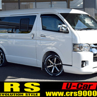 3668　令和3年式　ハイエース　ワイドバン　スーパーGL　ダークプライムⅡ　2WD　2800cc　ディーゼル車　5人乗り　0.9万kmのサムネイル