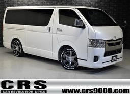 3244 CRSパッケージ ハイエース スーパーGL ダークプライムⅡ 2WD 2,000CC ガソリン車 5人乗り