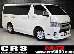 3730 平成30年式 ハイエース スーパーGL ダークプライムⅡ 2WD 2,800cc (ディーゼル車) 5人乗車 4.55万km